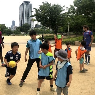 サモア人ラグビー選手による『英語ラグビー体験』in 扇町公園 - イベント