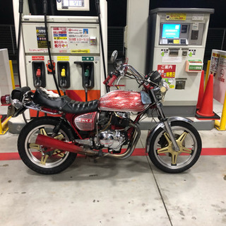 CB250T ホーク2 バブ 塗装極上の画像