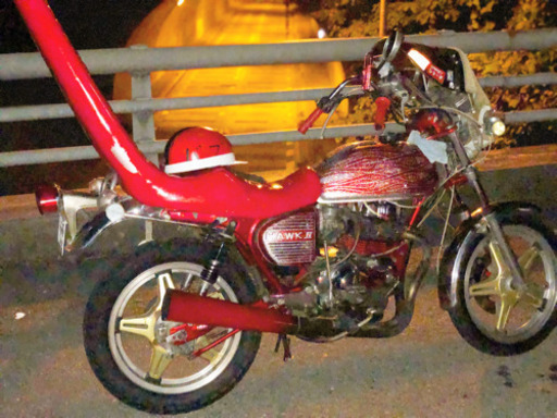CB250T ホーク2 バブ 塗装極上