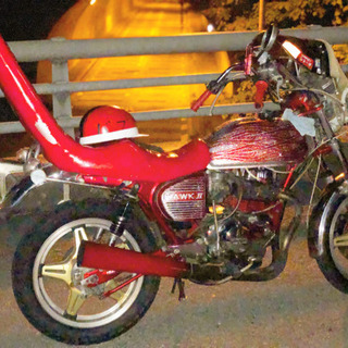 CB250T ホーク2 バブ 塗装極上の画像