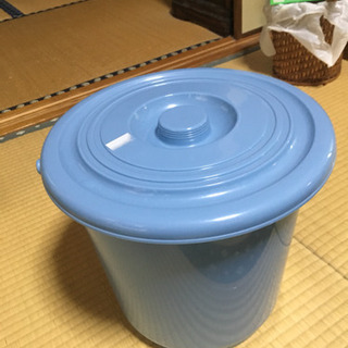 バケツ、体を洗うブラシ、ズボンハンガー