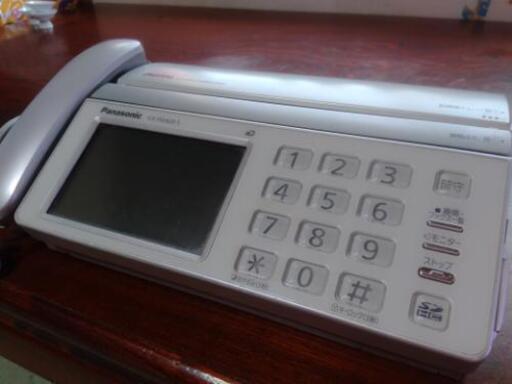 Panasonic　FAX機能付電話機