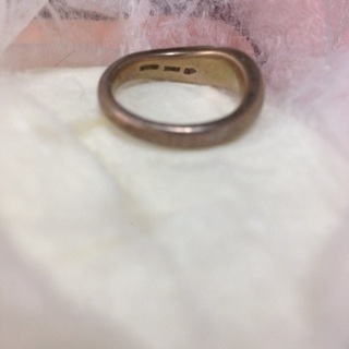 4°C 指輪 8号サイズ リング ピンクシルバー ヨンドシー 箱付き ケース付き アクセサリーの画像