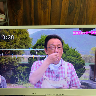 2013年 22型 デジタルハイビジョン ホワイトの画像