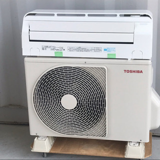 美品！東芝 エアコン◇主に10畳◇17年製◇RAS-B285P(W)◆JA-0081