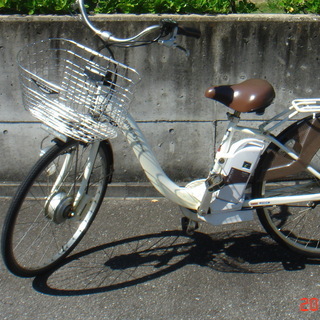 電動自転車(あさひエナシス)前輪駆動.バッテリー7Ah.26吋