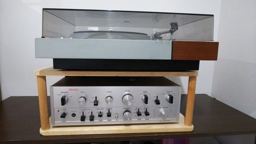 DENON PMA-500Z(アンプ)とDP-2700(レコードプレーヤー)