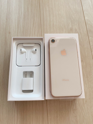 iPhone 8 ゴールド 64GB Sim free済み 新品 未使用
