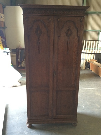 Maple & Co. アンティーク　ワードローブ/家具