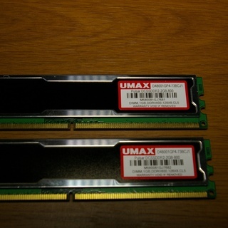 ディスクトップパソコン用DDR2-2GBメモリー の画像