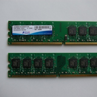 ディスクトップパソコン用メモリー(ADATA) DDR2-2GB の画像