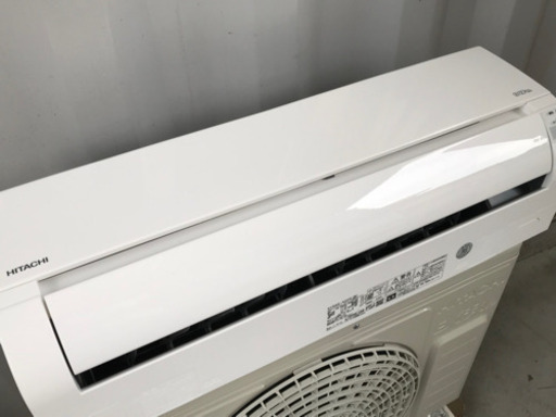 美品！日立 エアコン◇主に6畳◇白くまくん Aシリーズ◇18年製◇RAS-A22G(W)◇JA-0083