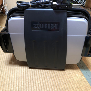 象印三枚組の大きなホットプレート(引取りのみ)