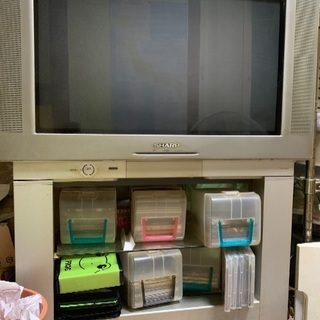 ブラウン管テレビ差し上げます