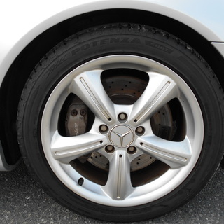 H16　メルセデスベンツ　SLK350　純正ナビ　車検2年付き　14004の画像