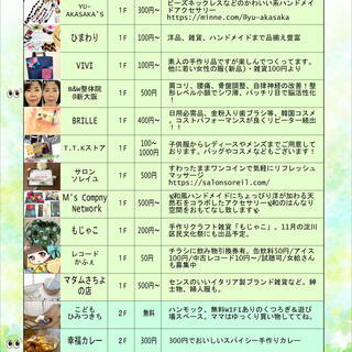 9月新大阪はっぴーフリマ出店500円