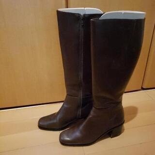 ブーツ　24㎝　茶色