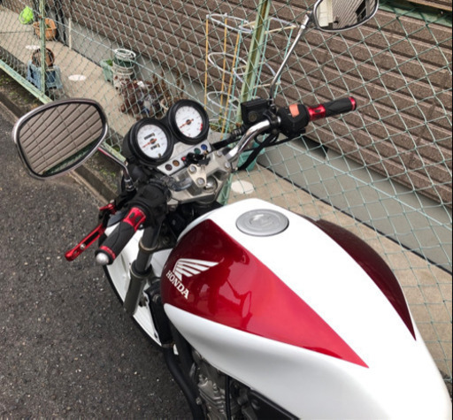 96年式ホーネット250 2本出しマフラー 走行12,400km