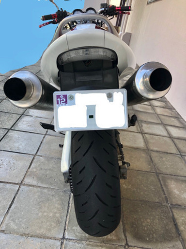 96年式ホーネット250 2本出しマフラー 走行12,400km