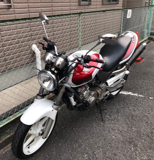 96年式ホーネット250 2本出しマフラー 走行12,400km