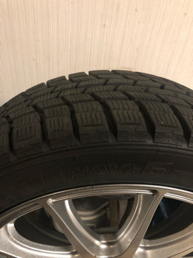 受付終了 スタッドレス 215/45R17 アルミホイール付き