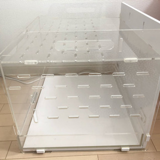 アクリルゲージ　小動物　ハリネズミ　爬虫類 ケージ 小動物 ハリネズミ アクリルケージ