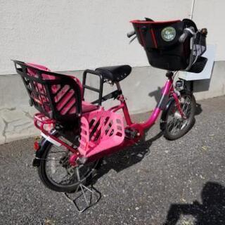 [お取引中]子供乗せ自転車 MAMAFRE!TWIN (ピンク)の画像