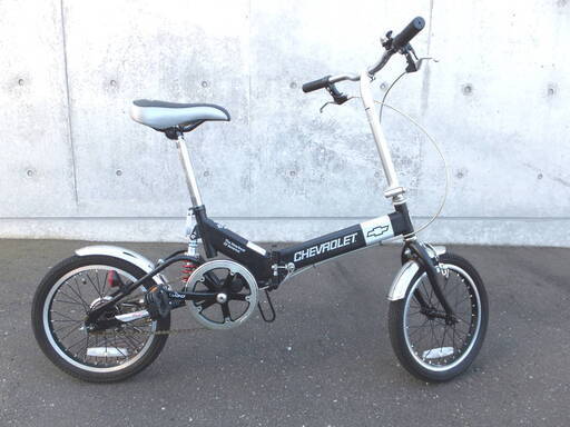 CHEVROLET 自転車 GM CHEVROLET 16インチ折り畳み自転車 The Heartbeat Of America