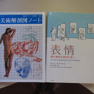 美術解剖図ノート＋表情