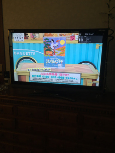 ★2010年製★SHARP AQUOS 40型液晶テレビ40型　SE40SE1