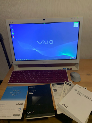 キャンセルの為再投稿、最終値下げ！デスクトップPC.SONY VAIO.21.5型ワイドタッチパネル