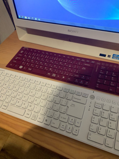 キャンセルの為再投稿、最終値下げ！デスクトップPC.SONY VAIO.21.5型ワイドタッチパネル