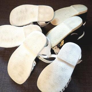 pop mini  ＆ PREEN  サマーサンダル  ( 3セット )の画像