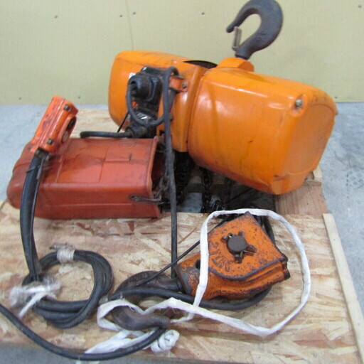 MS1107【特別商品】大型チェーンブロック 2t 電動ホイスト 日立 モーターブロック