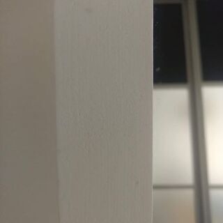 大きめな鏡(白フレーム)