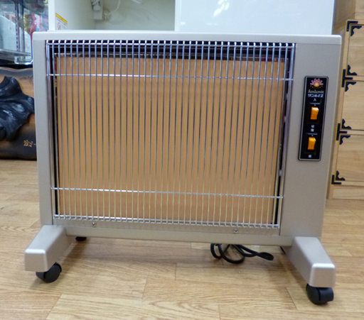 サンルミエ キュート E800LS パネルヒーター 遠赤外線 暖房機 キャスター付き 日本製 ☆ PayPay(ペイペイ)決済可能 ☆ 札幌市 清田区 平岡