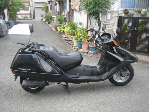 フュージョンX エンジン絶好調　純正シート付き　Rボックス付き