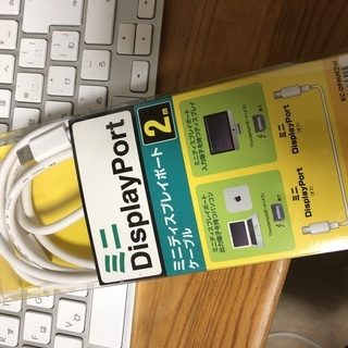 ミニDisplay Port ケーブル 2m