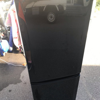 三菱 2017年 黒 冷蔵庫 146l キャッシュレス5%還元 - 冷蔵庫