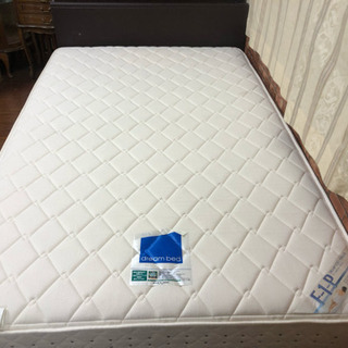 送料無料】【USED】ドリームベッド セミダブルサイズ マットレスセット
