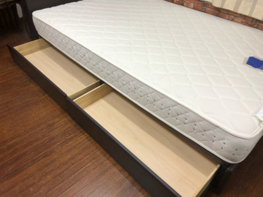 【送料無料】【USED】ドリームベッド セミダブルサイズ マットレスセット
