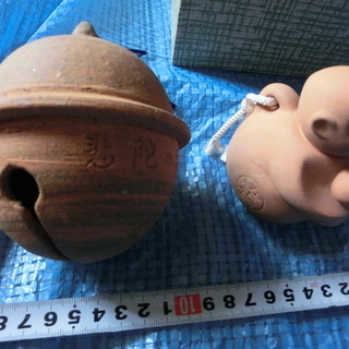 🌟珍しい土鈴２個箱入り未使用、 ★👉プロフィ―ル必読ですの画像