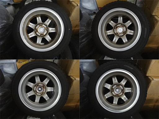 155/65R14 ヨコハマ アイスガード IG50 ホイール付4本セット