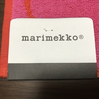 新品未使用 マリメッコ タオルハンカチの画像