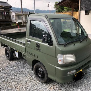 軽トラ ハイゼット 4WD エアコン ＵＳアーミー