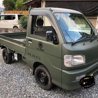軽トラ ハイゼット 4WD エアコン ＵＳアーミーの画像