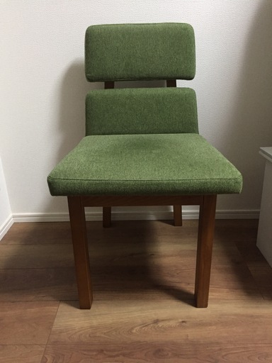 ★2脚で★SIEVE★シーヴ★ダイニングチェア★hang dining chair★USED品★グレーブルー★グリーン★1脚の定価 22,680円★約半額★