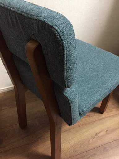 ★2脚で★SIEVE★シーヴ★ダイニングチェア★hang dining chair★USED品★グレーブルー★グリーン★1脚の定価 2