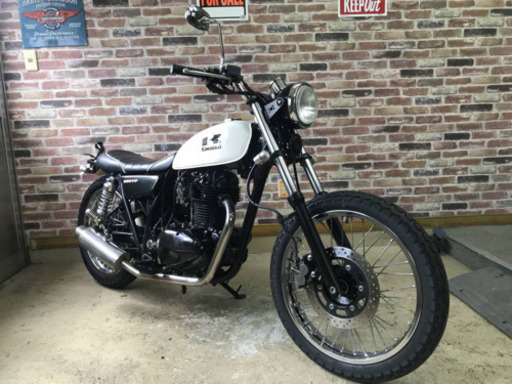 【極上美車!タイヤほぼ新品で絶好調】KAWASAKI カワサキ 250TR BJ250F【多数画像動画有】検)ホンダ FTR ヤマハ TW スズキ グラストラッカー