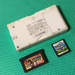 ニンテンドー DS lite   スーパーマリオ  ワンピースドラゴンドリームの画像